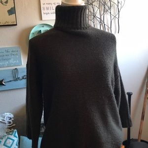 Forever 21 Pine Green Turtleneck Sweater